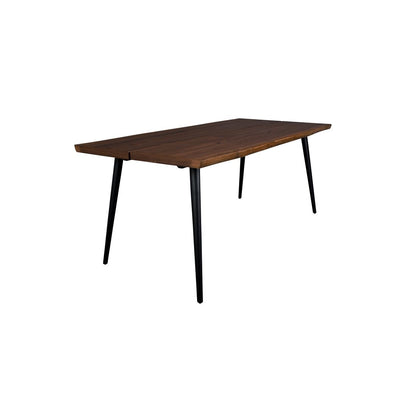 Dutchbone Eettafel Alagon 180x90cm Walnoot - KwaliteitWonen.nl