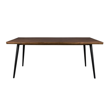 Dutchbone Eettafel Alagon 180x90cm Walnoot - KwaliteitWonen.nl