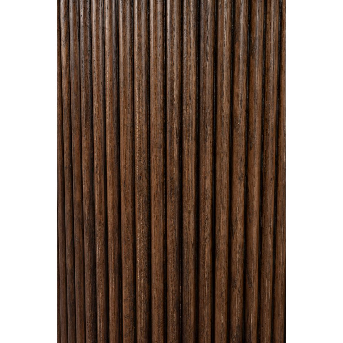 Dutchbone Eettafel Arda Rond 115cm Walnoot - KwaliteitWonen.nl
