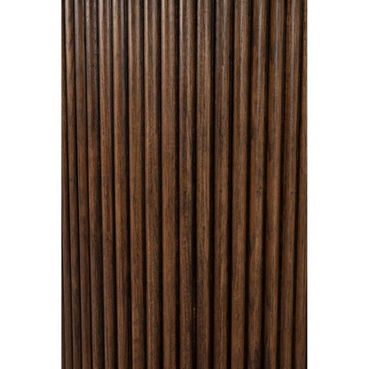 Dutchbone Eettafel Arda Rond 115cm Walnoot - KwaliteitWonen.nl