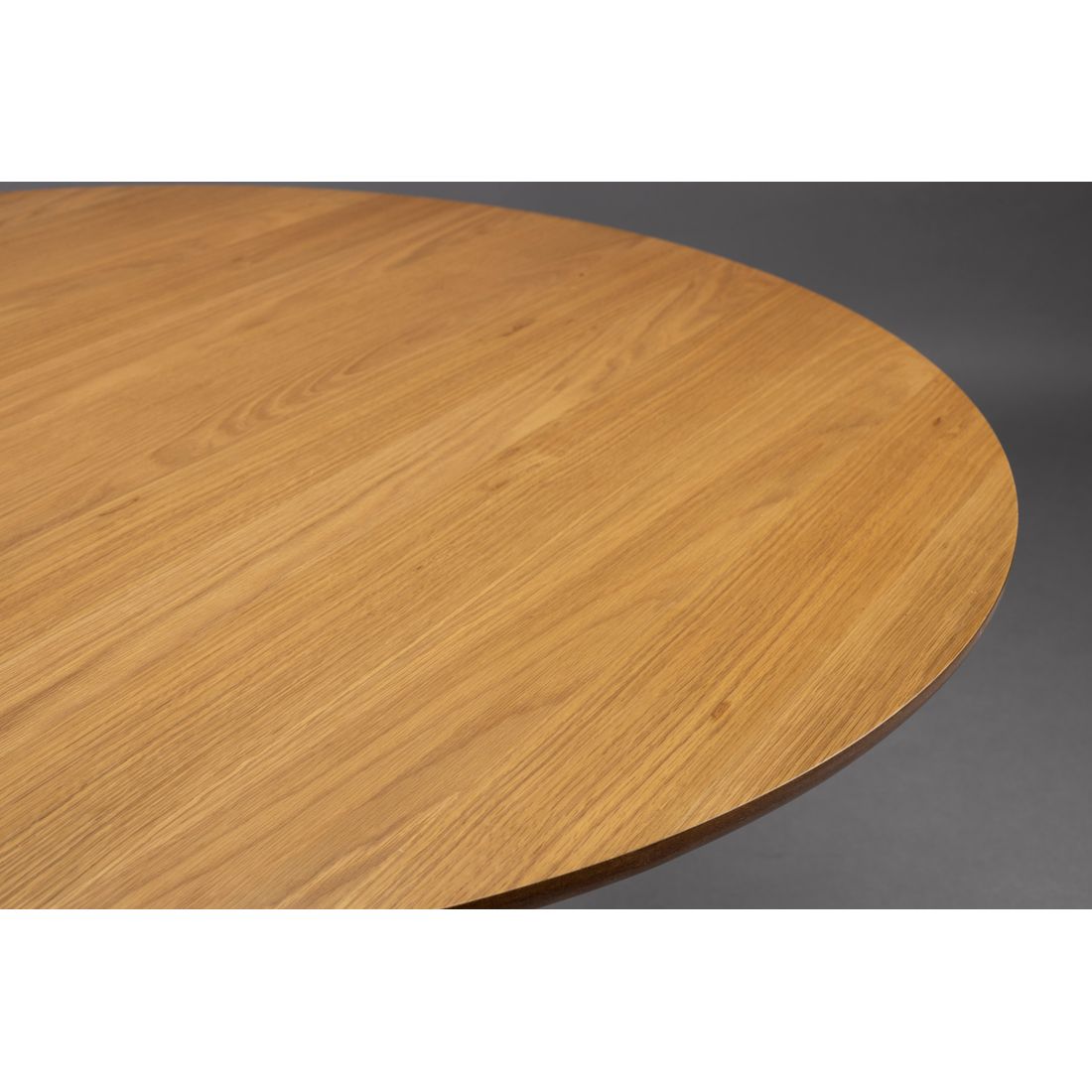 Dutchbone Eettafel Barlet Rond 120cm Eiken - KwaliteitWonen.nl