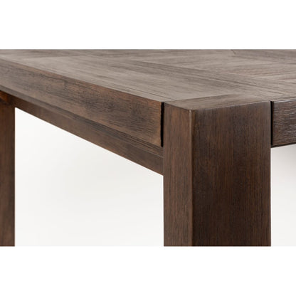 Dutchbone Eettafel Bruneau 180x90cm Walnoot - KwaliteitWonen.nl