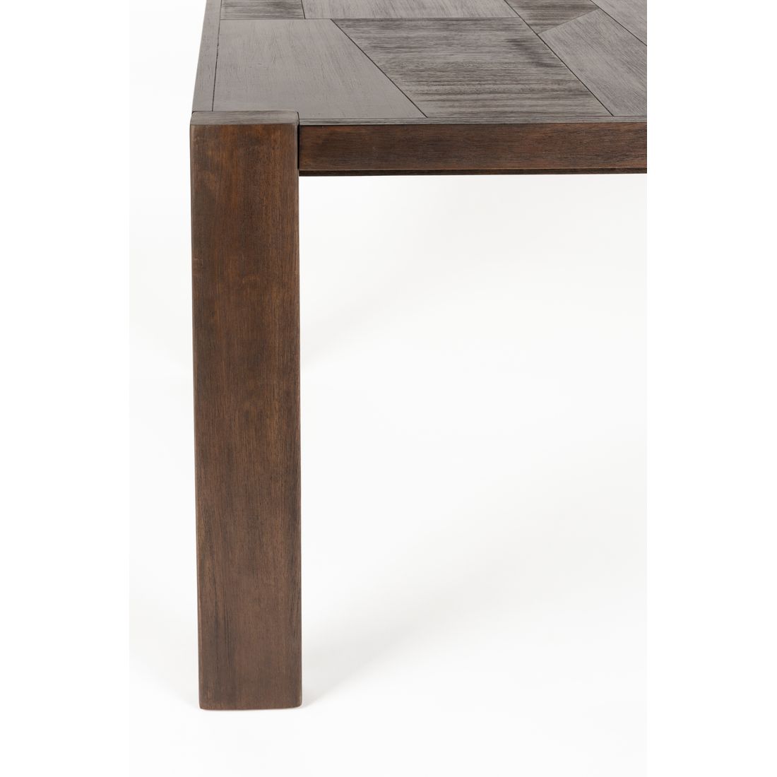 Dutchbone Eettafel Bruneau 180x90cm Walnoot - KwaliteitWonen.nl