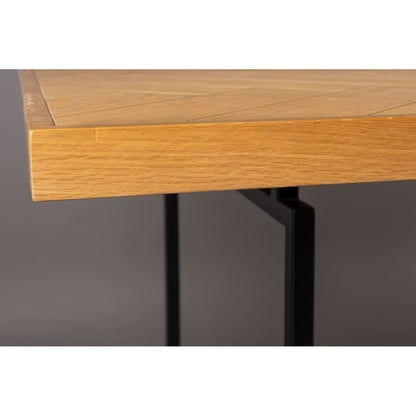 Dutchbone Eettafel Class 220x90cm Eiken - KwaliteitWonen.nl