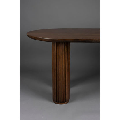 Dutchbone Eettafel Dean 220x90cm Walnoot - KwaliteitWonen.nl