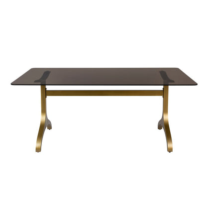Dutchbone Eettafel Sansa 180x90cm Smoke - KwaliteitWonen.nl