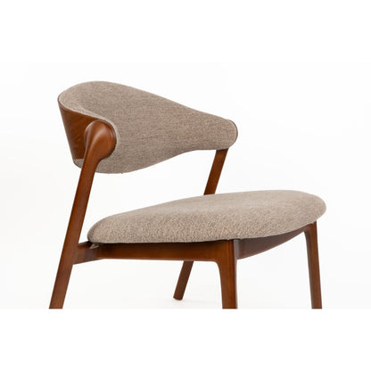 Dutchbone Fauteuil Babington Walnoot - KwaliteitWonen.nl