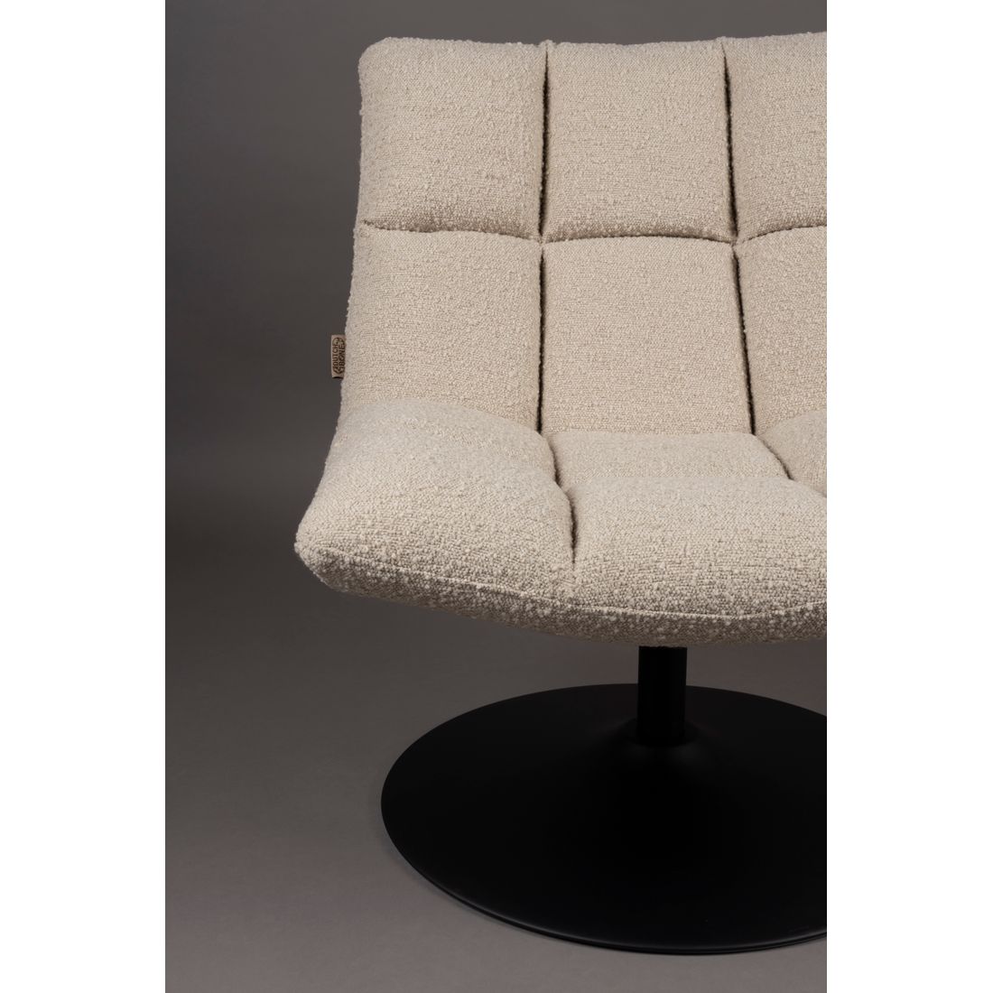 Dutchbone Fauteuil Bar Bouclé Beige - KwaliteitWonen.nl