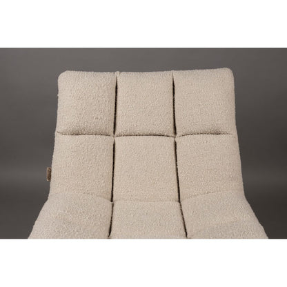 Dutchbone Fauteuil Bar Bouclé Beige - KwaliteitWonen.nl