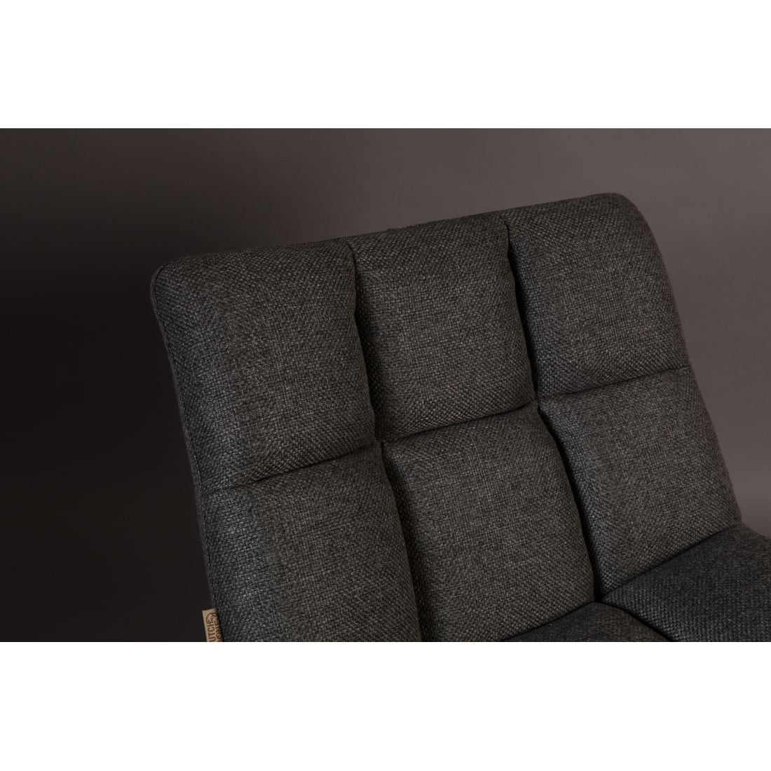 Dutchbone Fauteuil Bar Donkergrijs - KwaliteitWonen.nl