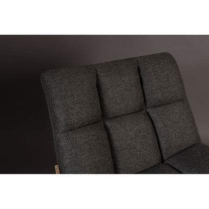 Dutchbone Fauteuil Bar Donkergrijs - KwaliteitWonen.nl