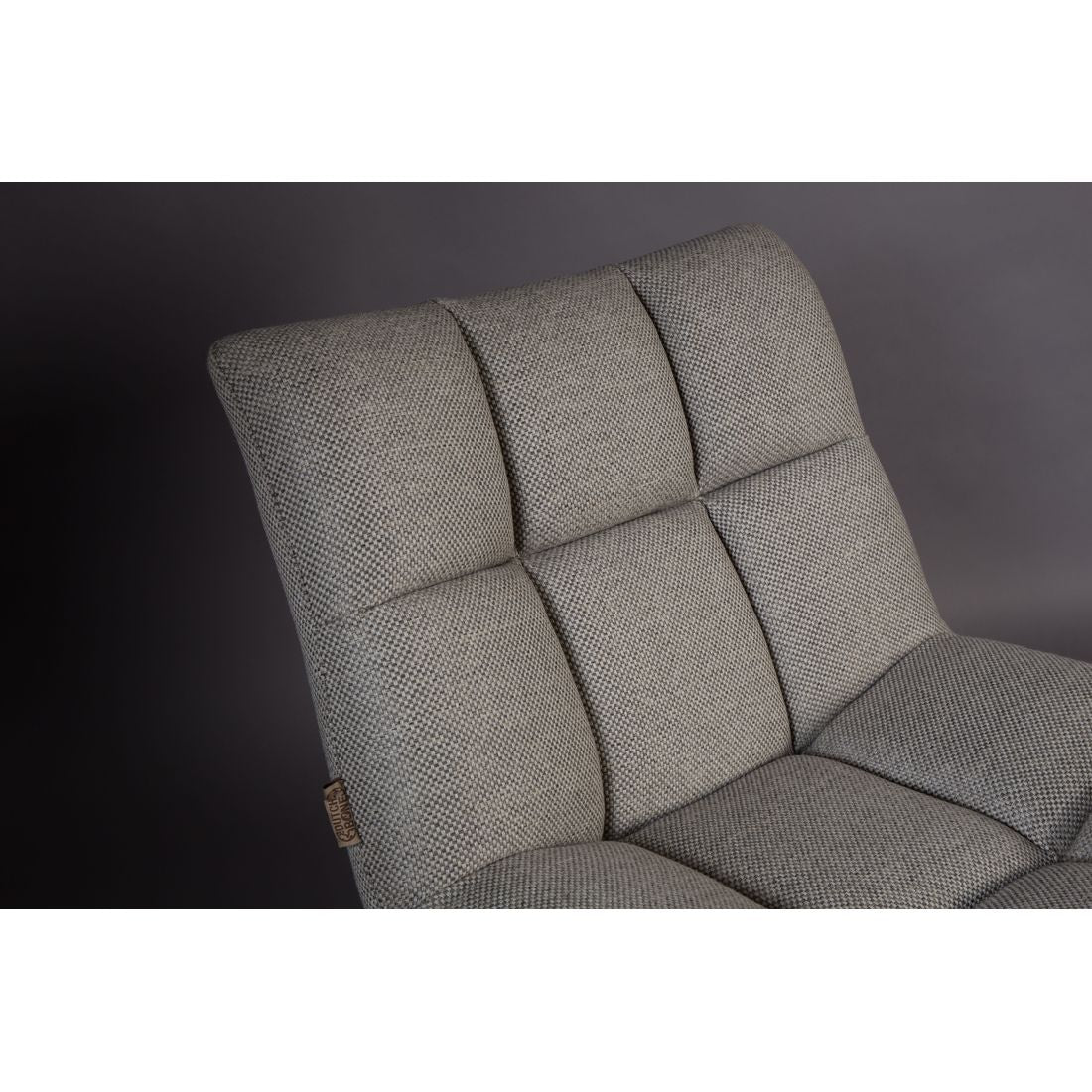 Dutchbone Fauteuil Bar Lichtgrijs - KwaliteitWonen.nl