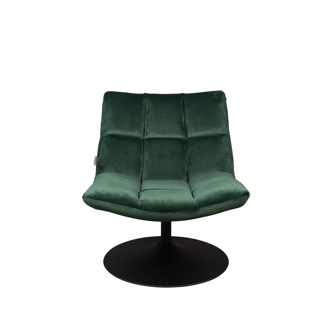 Dutchbone Fauteuil Bar Velvet Groen - KwaliteitWonen.nl