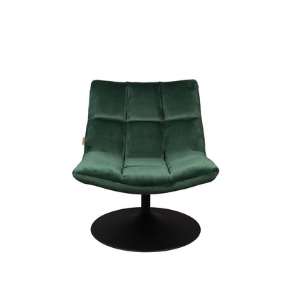 Dutchbone Fauteuil Bar Velvet Groen - KwaliteitWonen.nl
