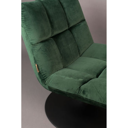 Dutchbone Fauteuil Bar Velvet Groen - KwaliteitWonen.nl