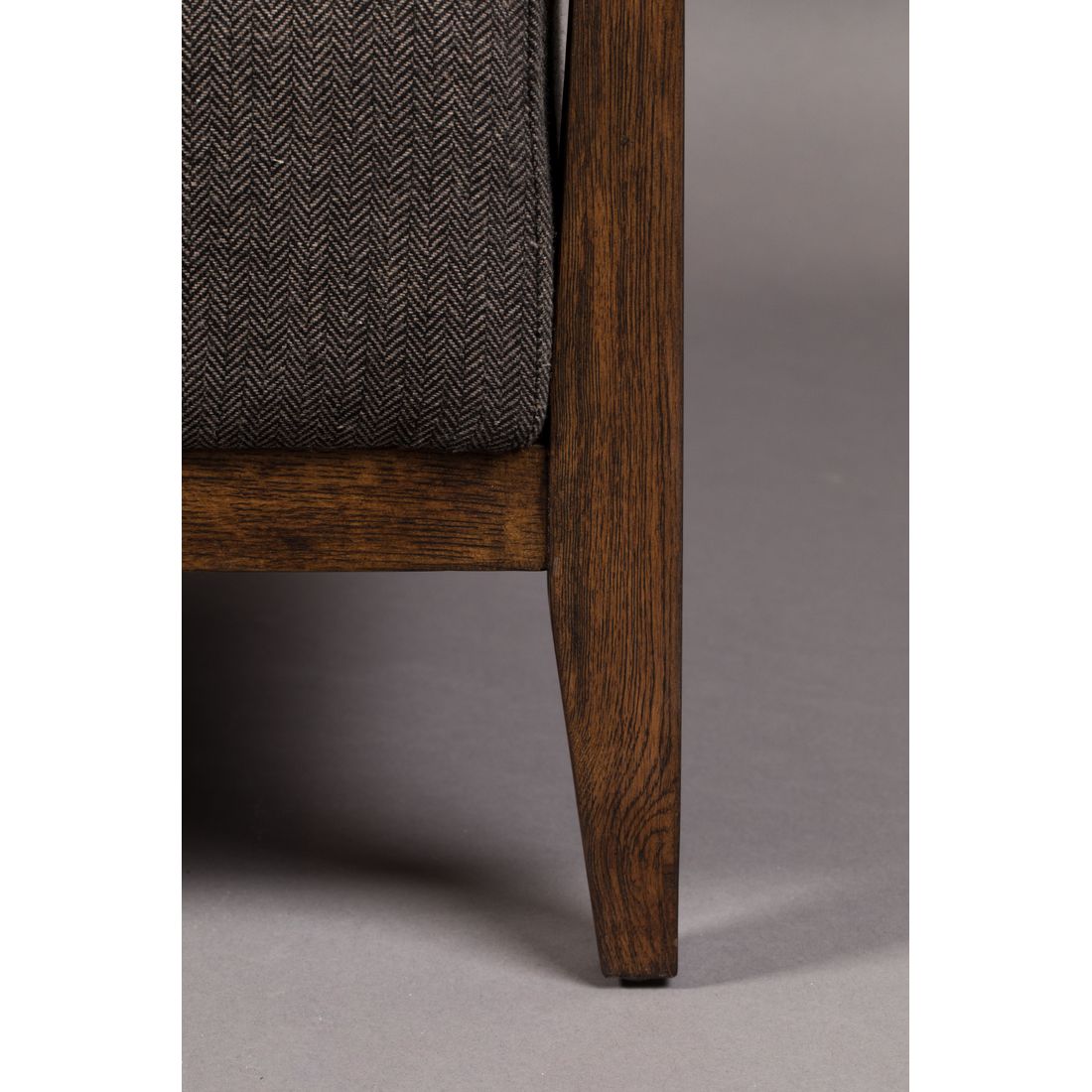 Dutchbone Fauteuil Duran Grijs - KwaliteitWonen.nl