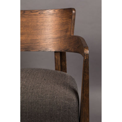 Dutchbone Fauteuil Duran Grijs - KwaliteitWonen.nl
