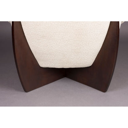 Dutchbone Fauteuil Emilius Beige - KwaliteitWonen.nl