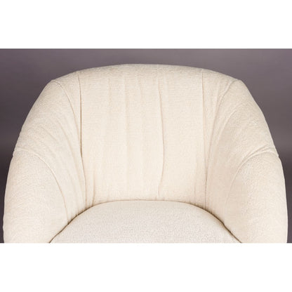 Dutchbone Fauteuil Emilius Beige - KwaliteitWonen.nl