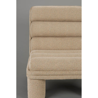 Dutchbone Fauteuil Fern Beige - KwaliteitWonen.nl
