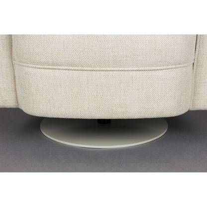Dutchbone Fauteuil Flower Beige - KwaliteitWonen.nl