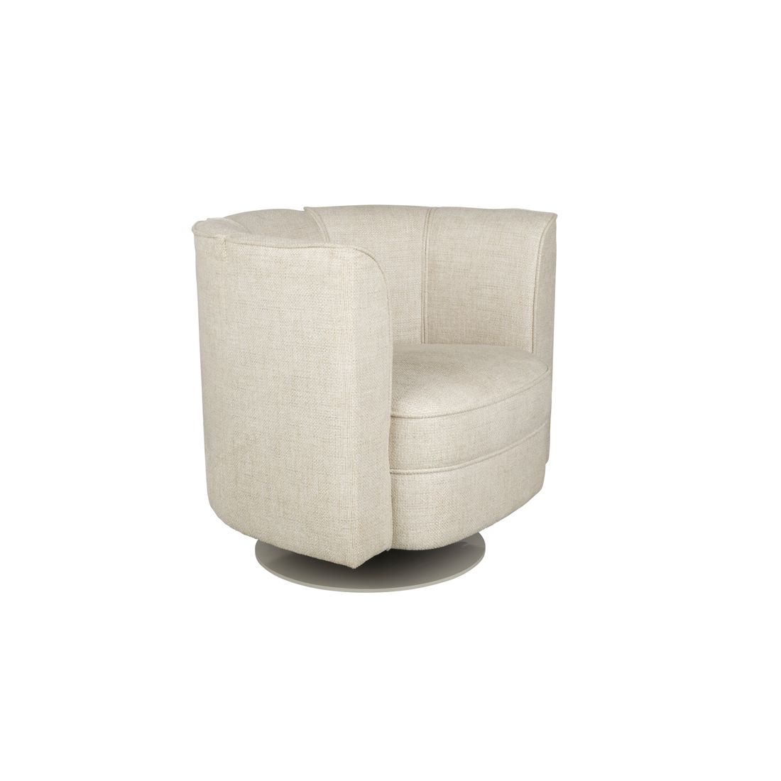 Dutchbone Fauteuil Flower Beige-Kwaliteitwonen.nl