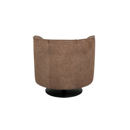 Dutchbone Fauteuil Flower Bruin - KwaliteitWonen.nl