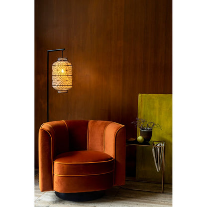 Dutchbone Fauteuil Flower Oranje - KwaliteitWonen.nl