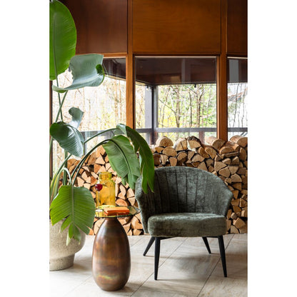 Dutchbone Fauteuil Georgia Groen - KwaliteitWonen.nl