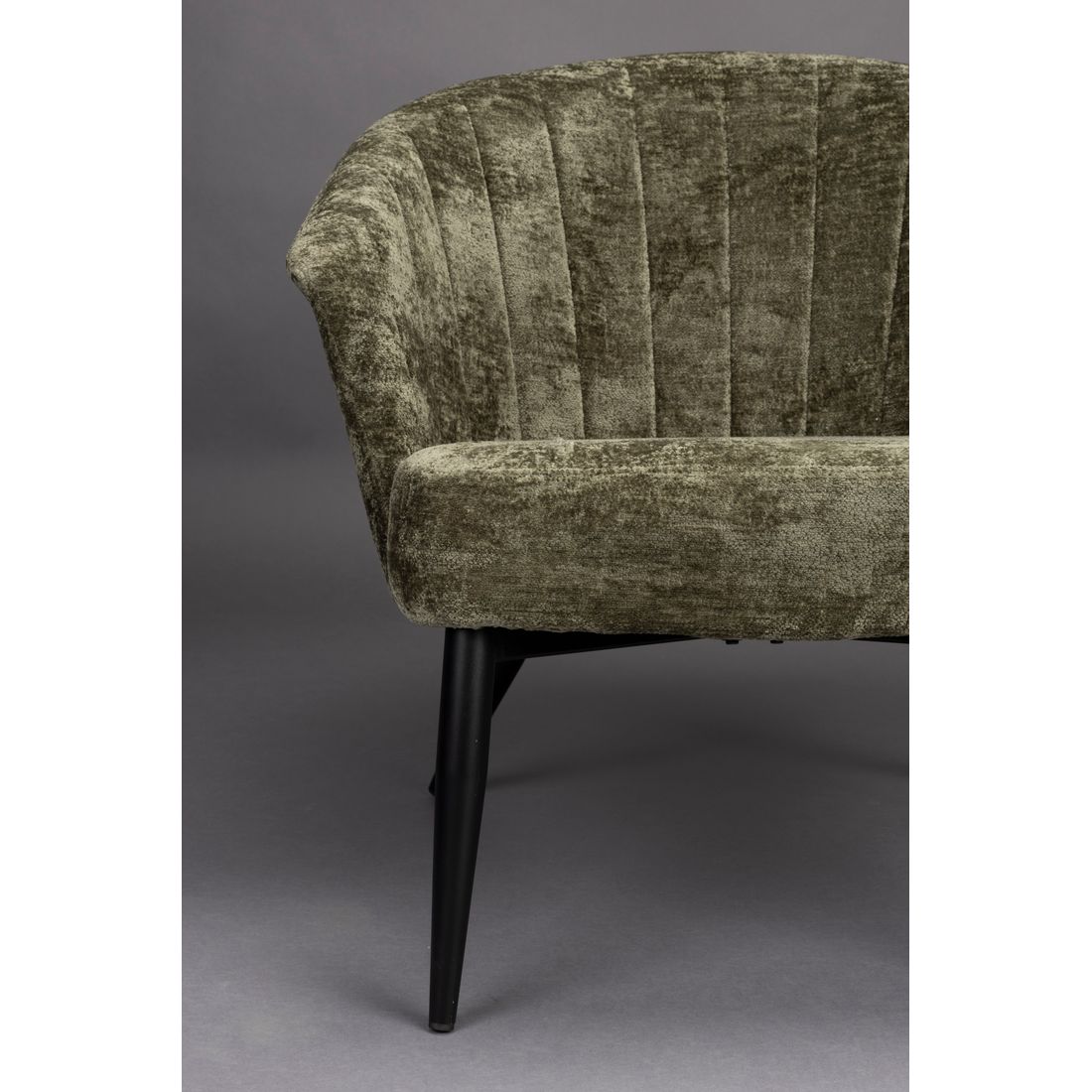 Dutchbone Fauteuil Georgia Groen - KwaliteitWonen.nl