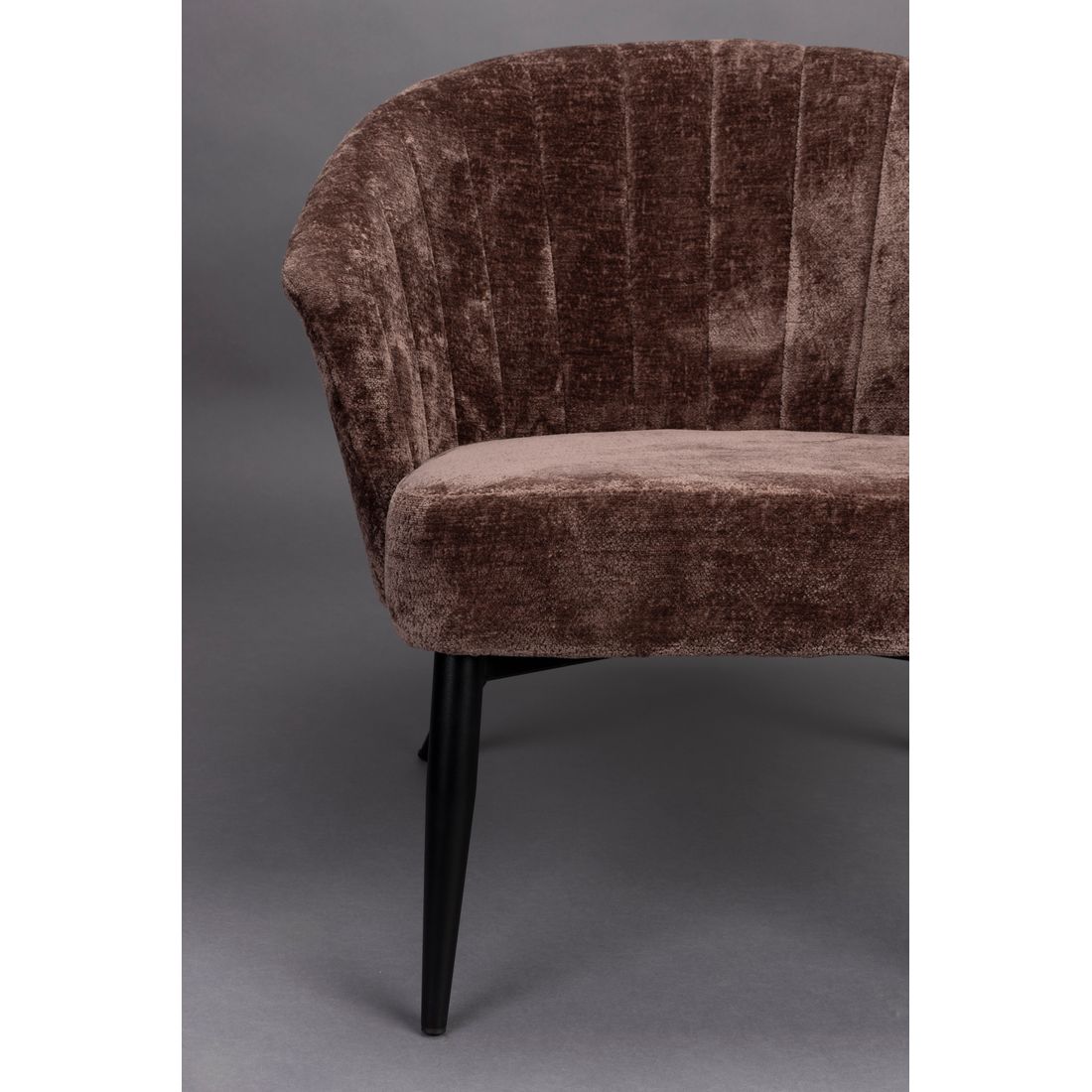 Dutchbone Fauteuil Georgia Paars - KwaliteitWonen.nl