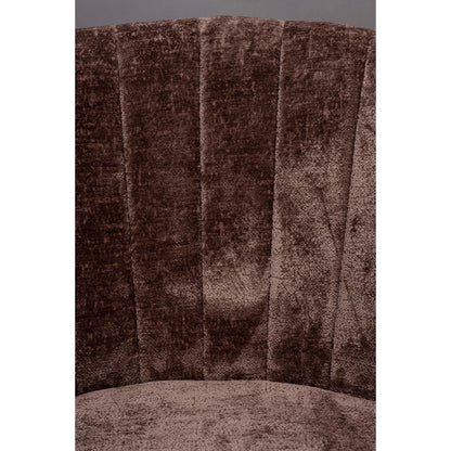 Dutchbone Fauteuil Georgia Paars - KwaliteitWonen.nl