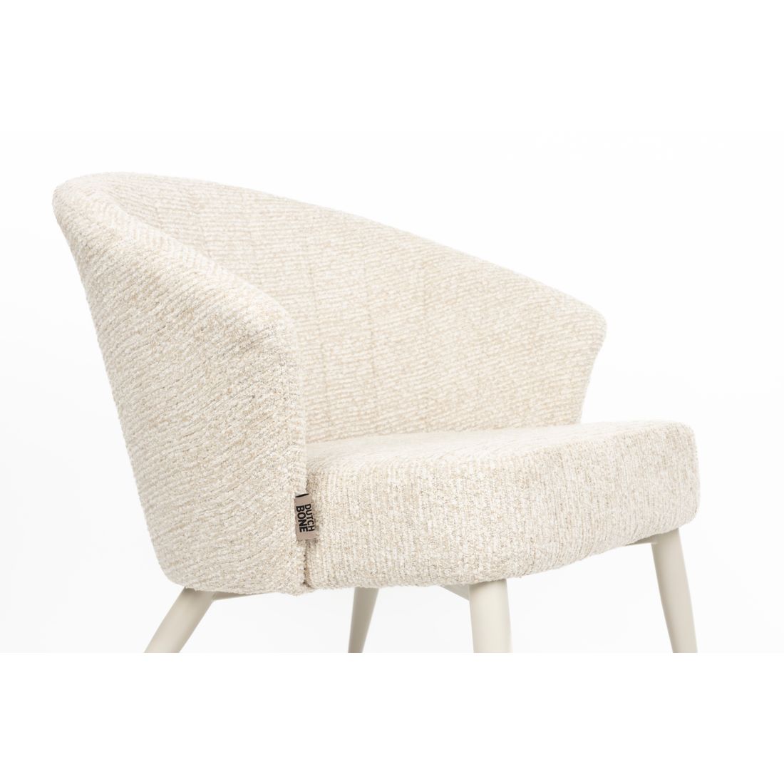 Dutchbone Fauteuil Georgia Soft Beige - KwaliteitWonen.nl