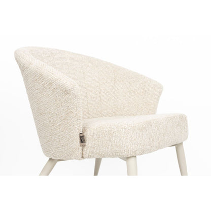 Dutchbone Fauteuil Georgia Soft Beige - KwaliteitWonen.nl