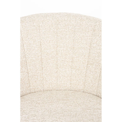 Dutchbone Fauteuil Georgia Soft Beige - KwaliteitWonen.nl