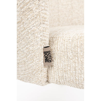 Dutchbone Fauteuil Georgia Soft Beige - KwaliteitWonen.nl