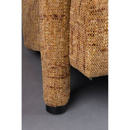 Dutchbone Fauteuil Kent Okergeel - KwaliteitWonen.nl