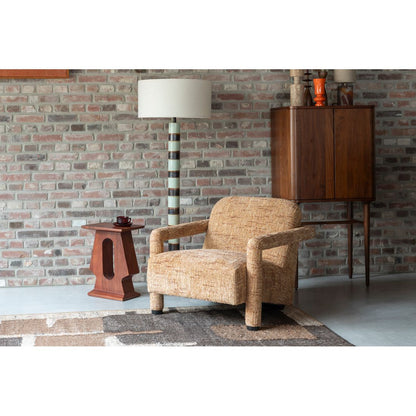 Dutchbone Fauteuil Kent Okergeel - KwaliteitWonen.nl