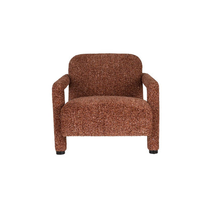 Dutchbone Fauteuil Kent bordeauxrood - KwaliteitWonen.nl