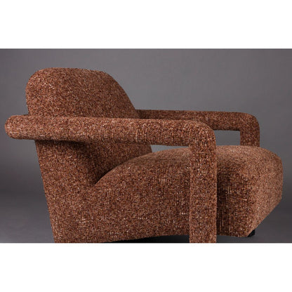 Dutchbone Fauteuil Kent bordeauxrood - KwaliteitWonen.nl