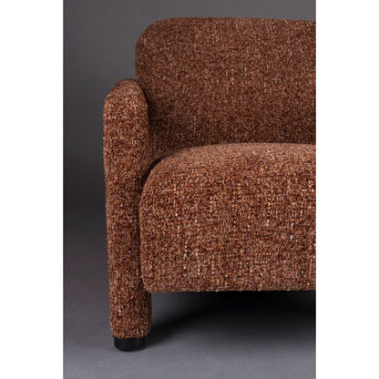 Dutchbone Fauteuil Kent bordeauxrood - KwaliteitWonen.nl