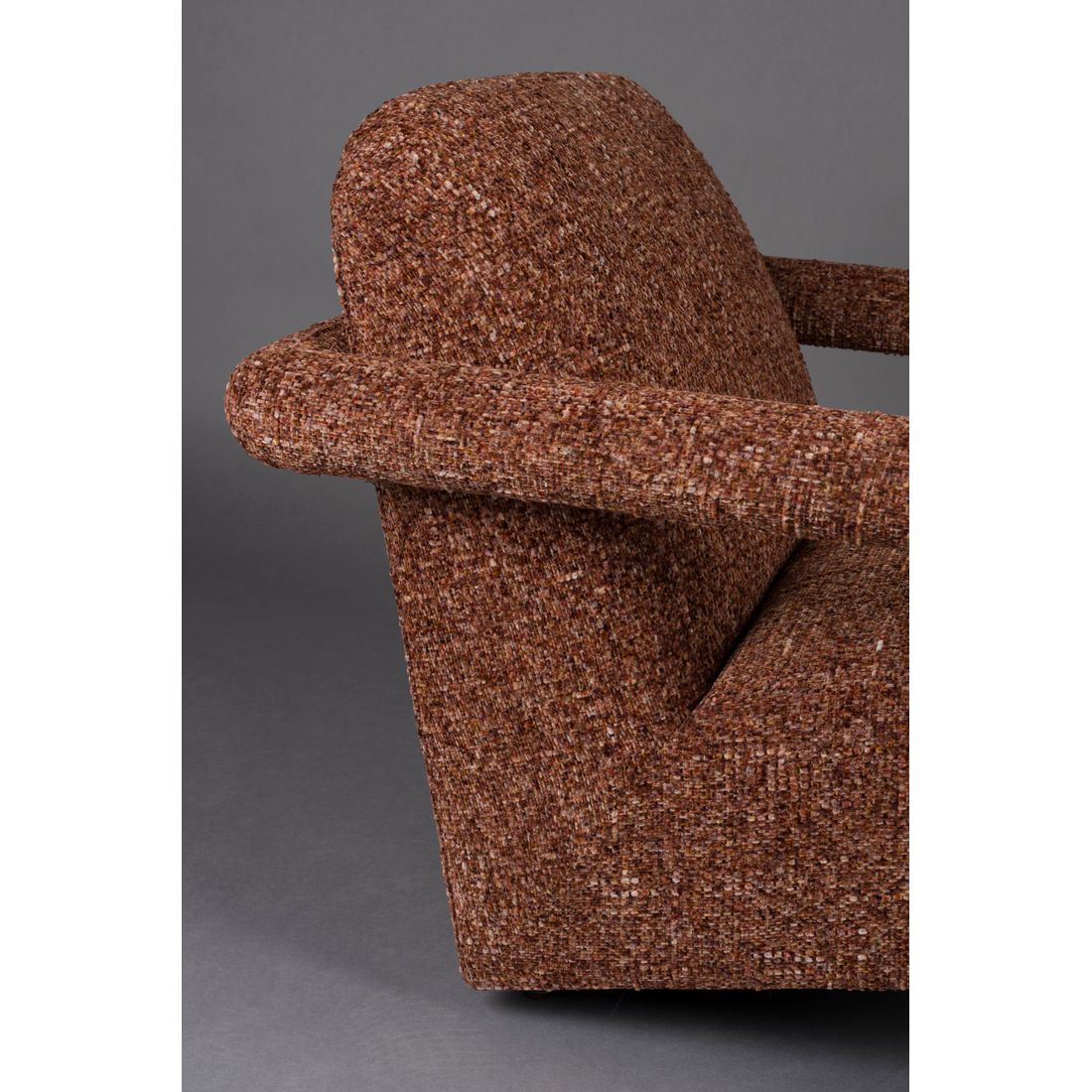 Dutchbone Fauteuil Kent bordeauxrood - KwaliteitWonen.nl