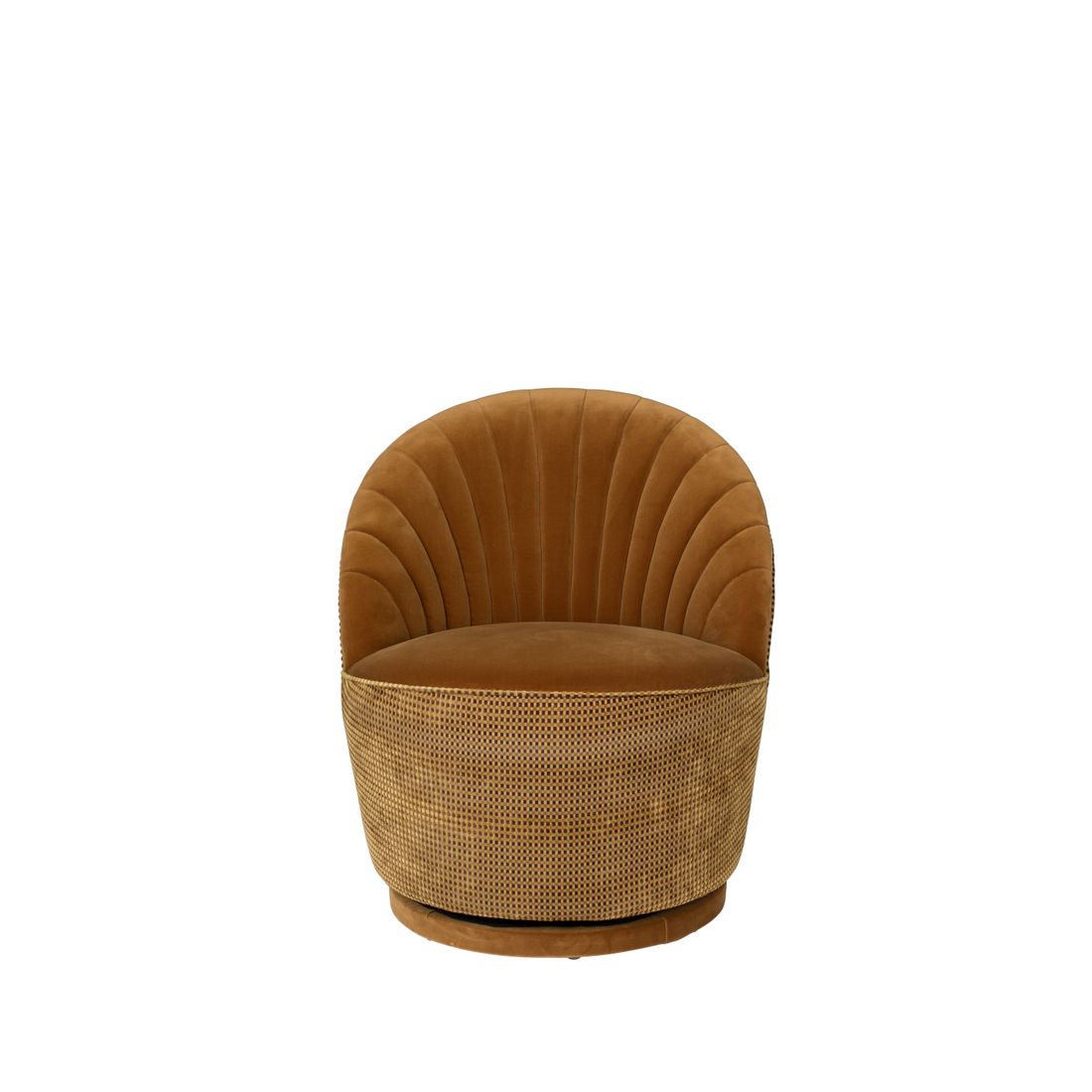 Dutchbone Fauteuil Madison Okergeel - KwaliteitWonen.nl