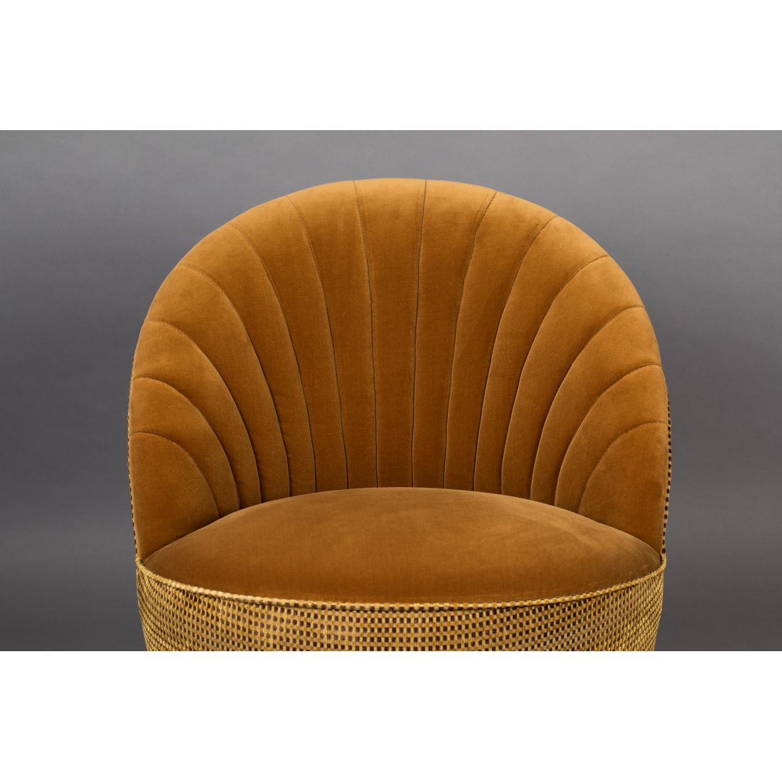 Dutchbone Fauteuil Madison Okergeel - KwaliteitWonen.nl