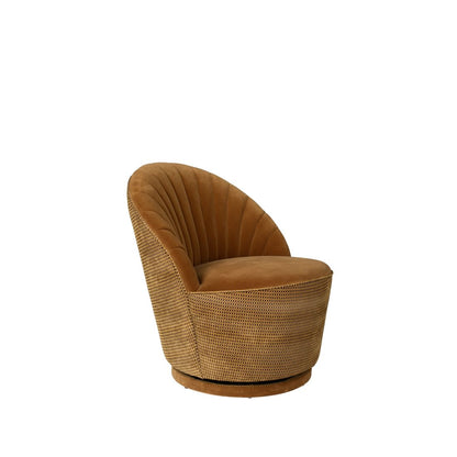 Dutchbone Fauteuil Madison Okergeel - KwaliteitWonen.nl