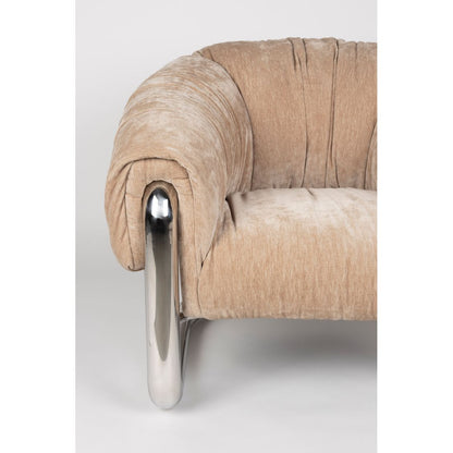 Dutchbone Fauteuil Marly Beige - KwaliteitWonen.nl