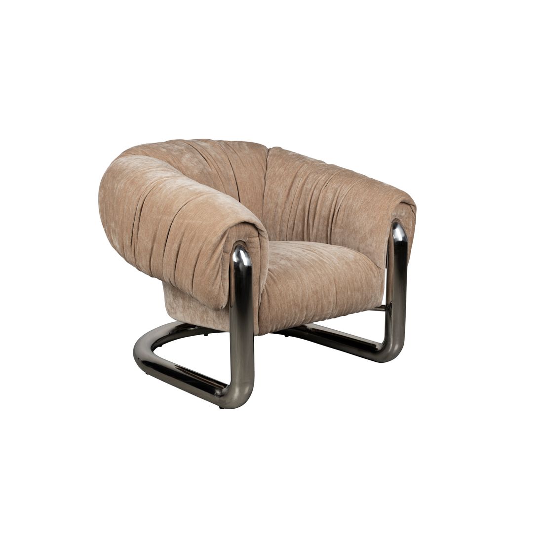 Dutchbone Fauteuil Marly Beige - KwaliteitWonen.nl