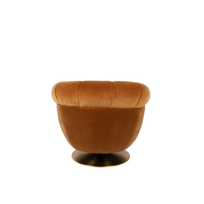 Dutchbone Fauteuil Member Bruin Oranje - KwaliteitWonen.nl