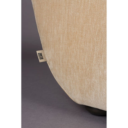 Dutchbone Fauteuil Radley Beige - KwaliteitWonen.nl