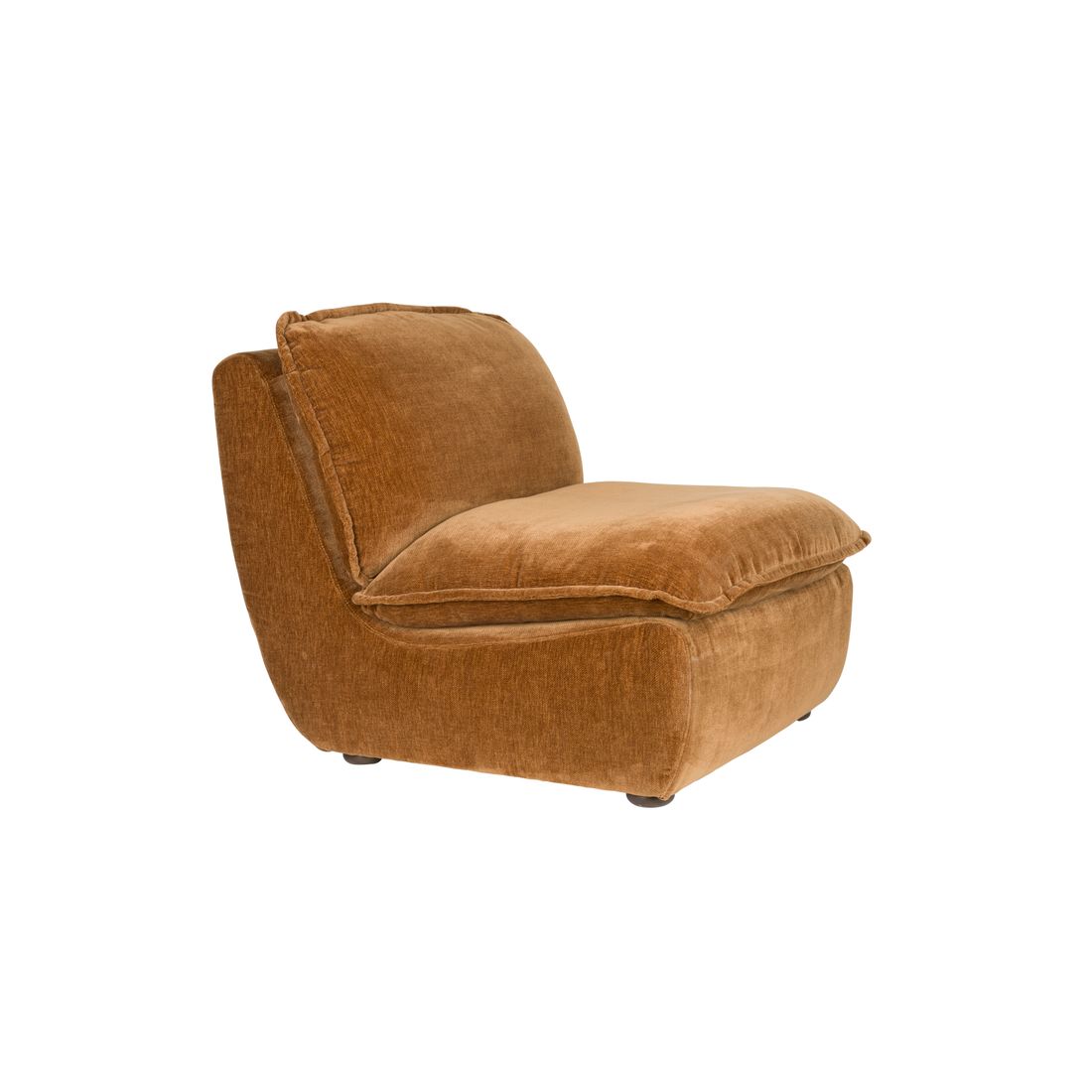 Dutchbone Fauteuil Radley Cognac Bruin - KwaliteitWonen.nl